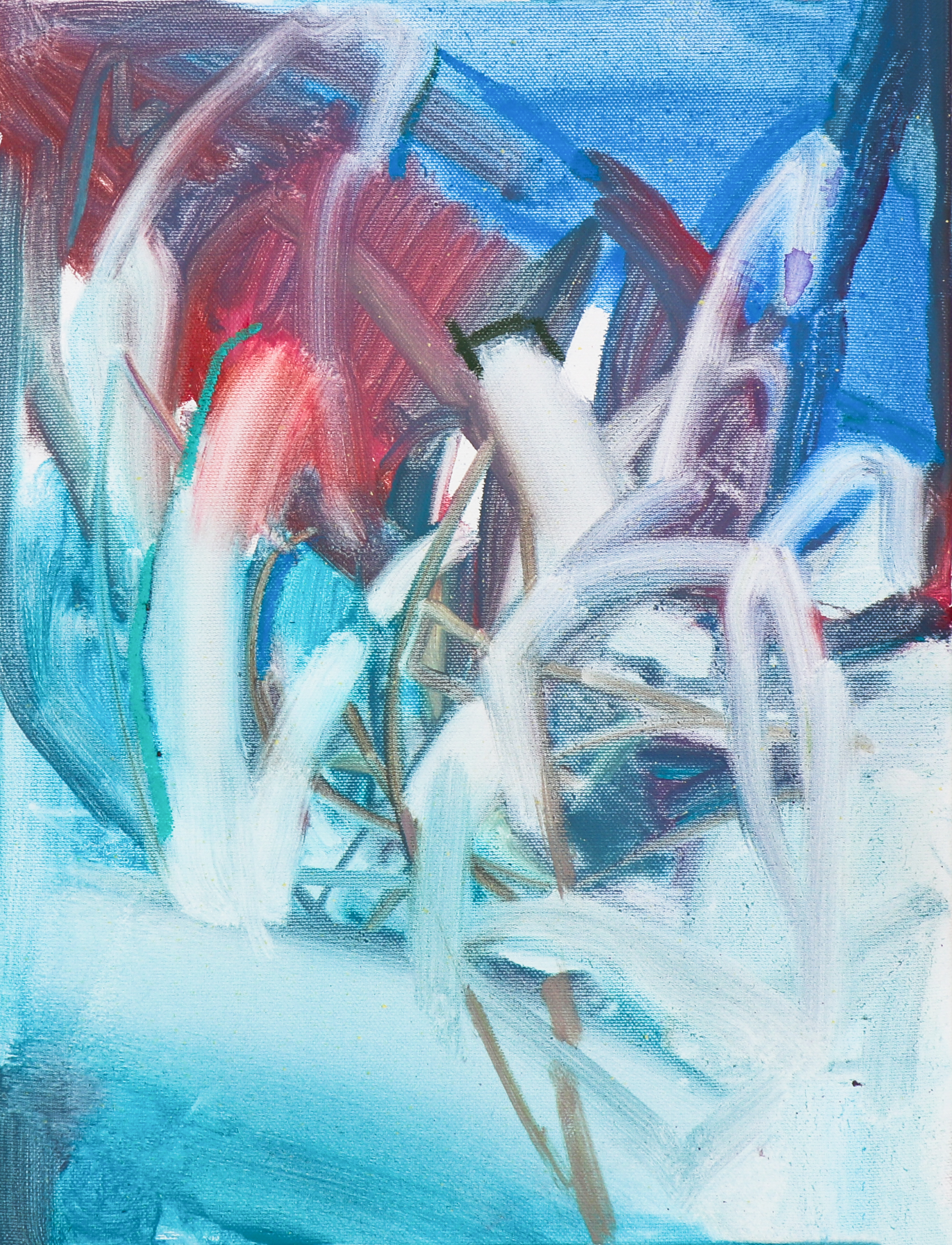 Scattered and Tilted, Gathered in One Place _drawing